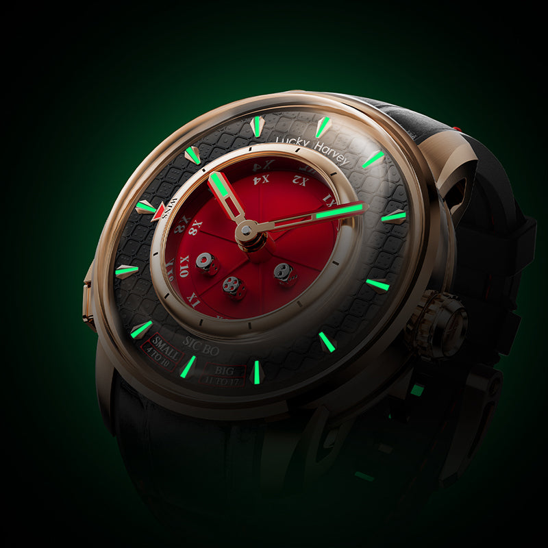 Player Series Sic Bo Automatic Watch Lucky Harvey
