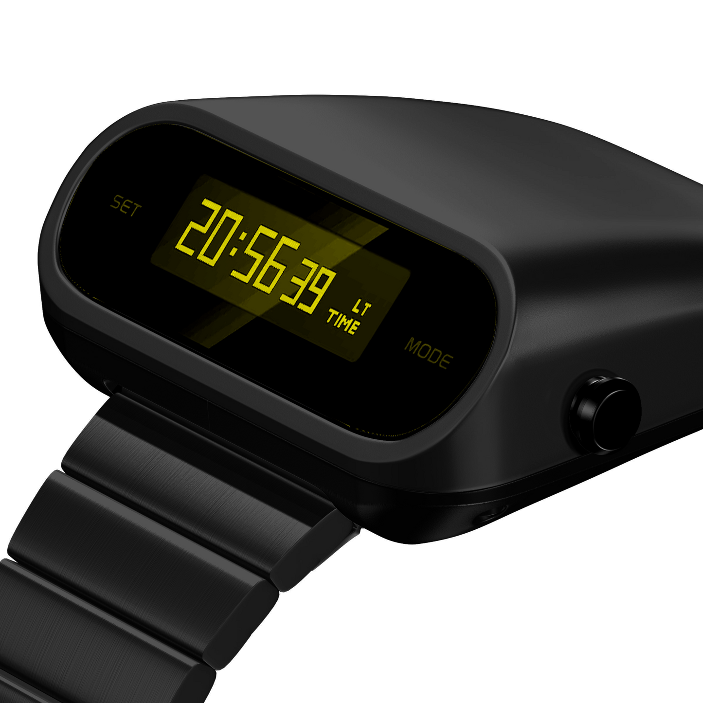 Lip top digital watch