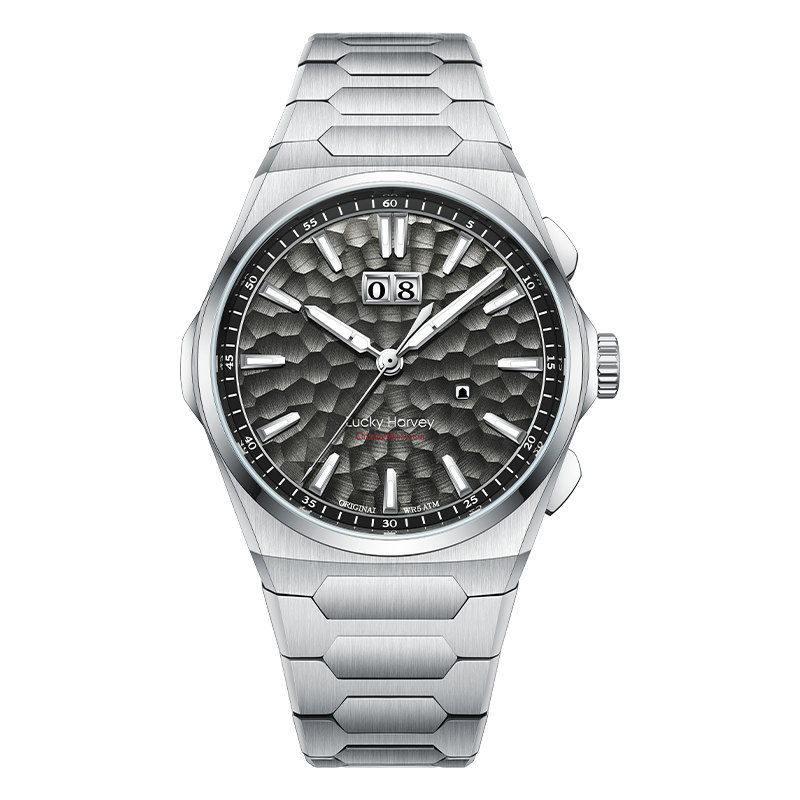 【Limited Edition 300pcs】Hammer Dial Big Date Automatic Winding Chiming Watch Lucky Harvey