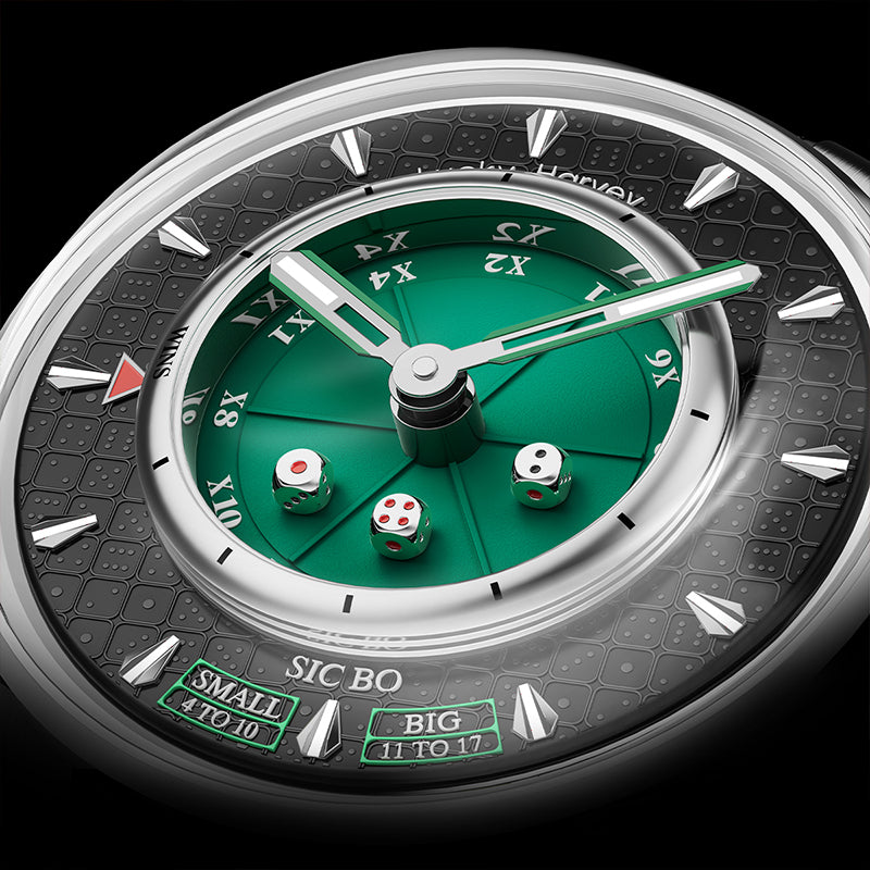 Player Series Sic Bo Automatic Watch Lucky Harvey