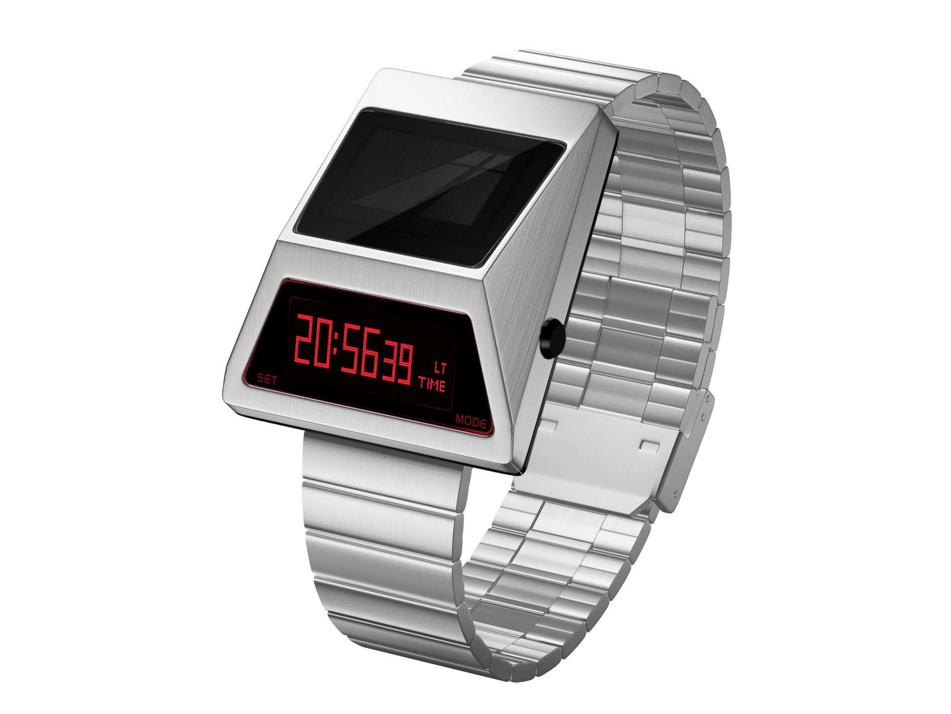 solar-powered-cyber-watches-s3000S-R-front view