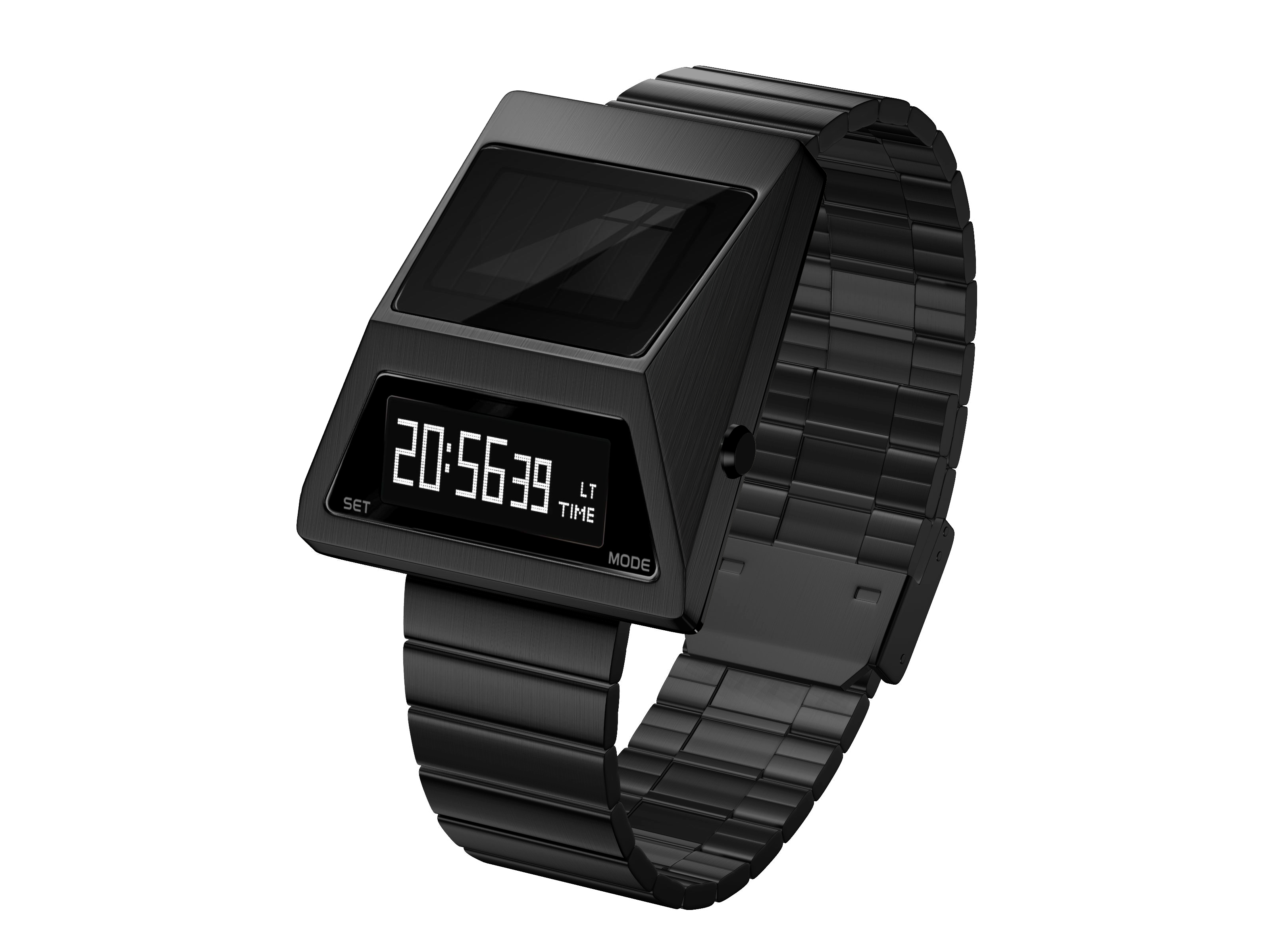 solar-powered-cyber-watches-s3000B-R-front view