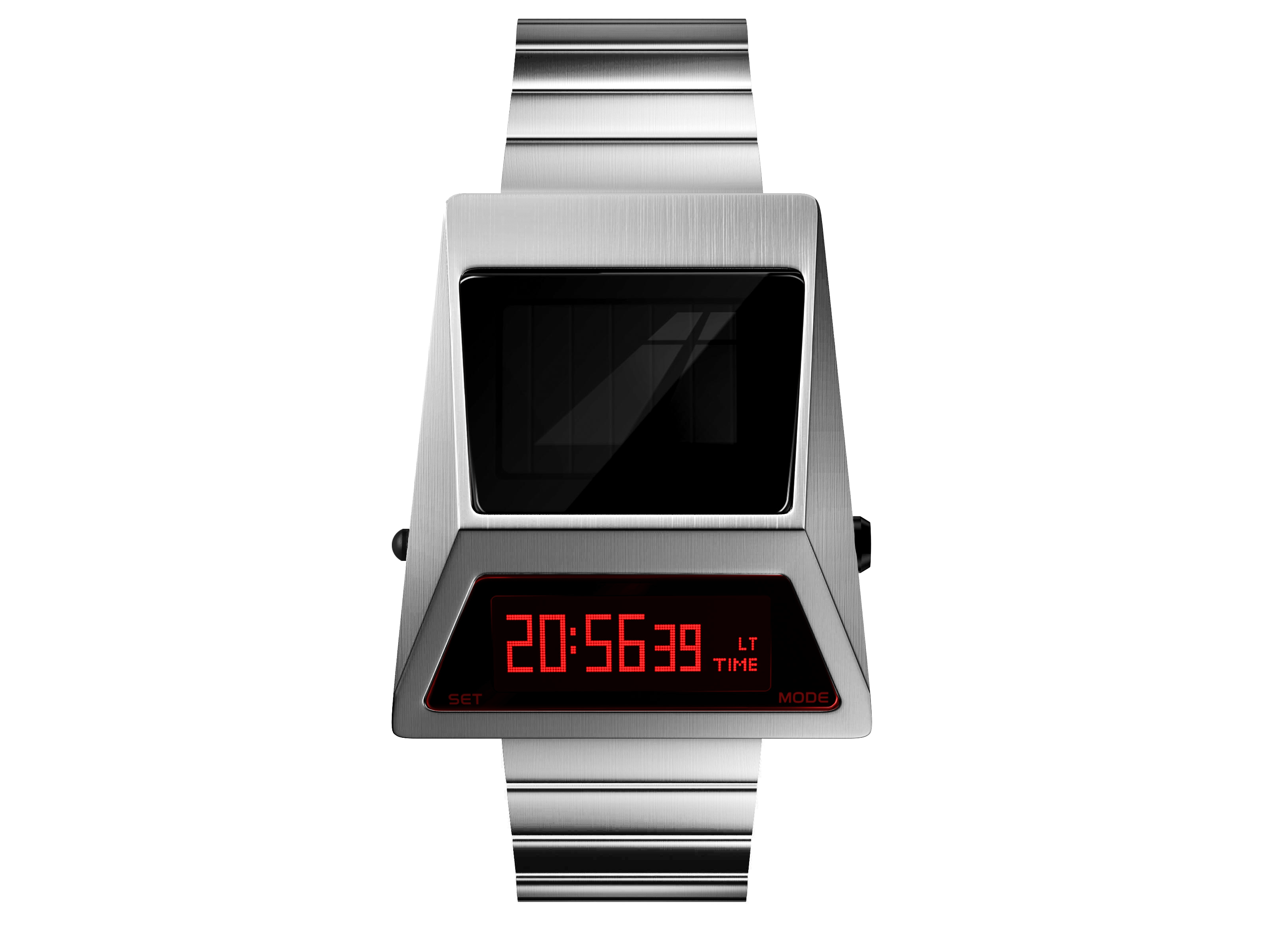 solar-powered-cyber-watches-s3000S-R-top view