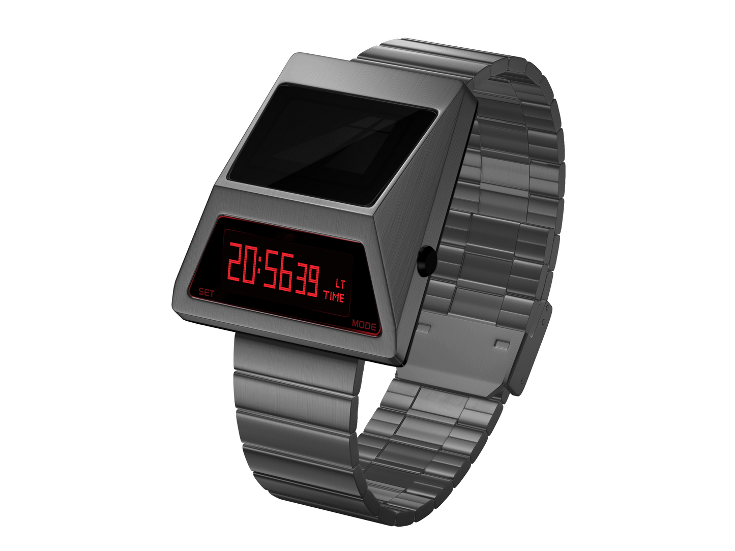 solar-powered-cyber-watches-s3000Ga-R-front view