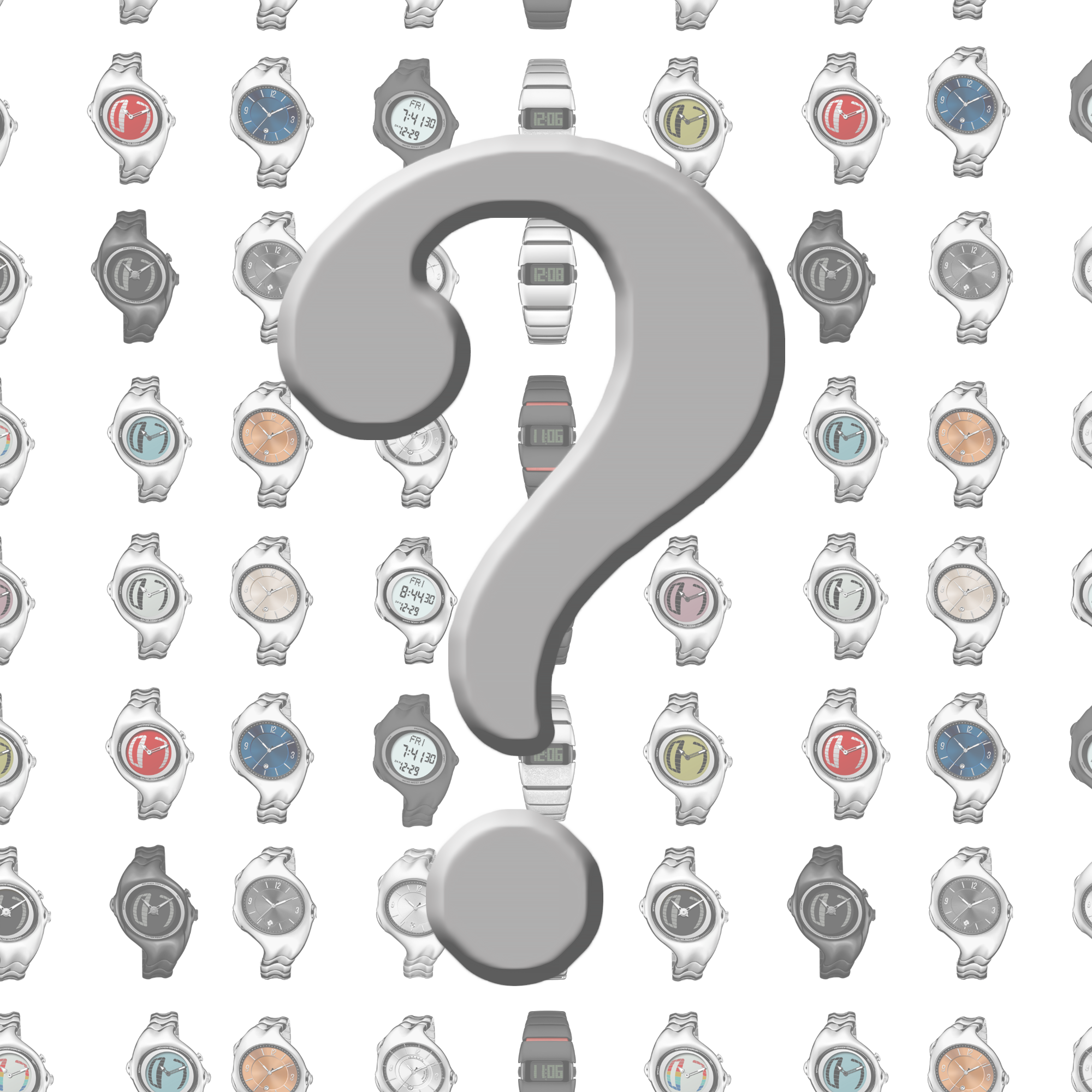 Men's Y2K Mystery Watch